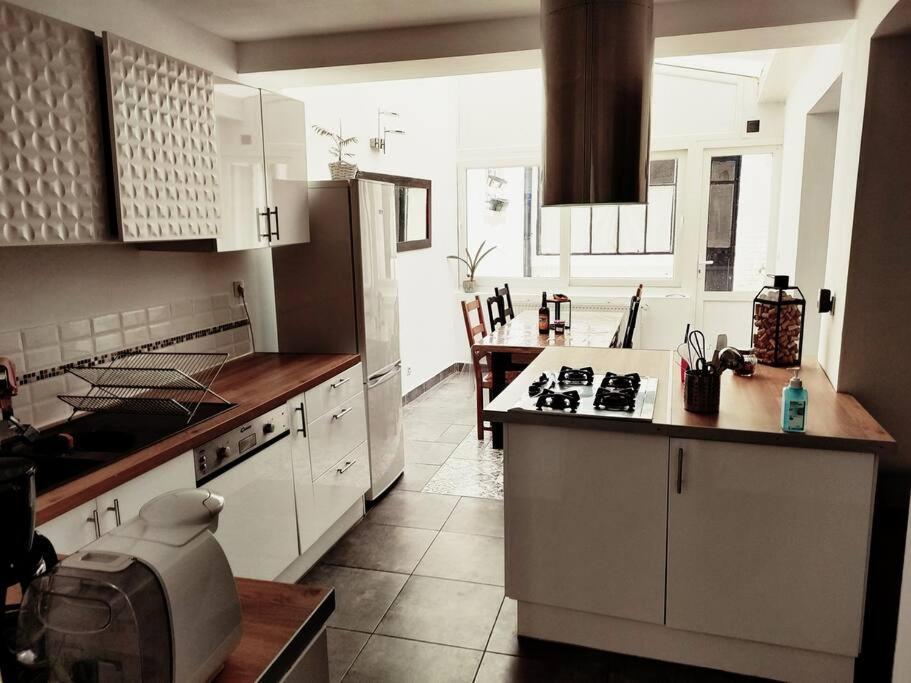 Superbe maison rénovée avec agréable jardin Sainte-Catherine  Extérieur photo